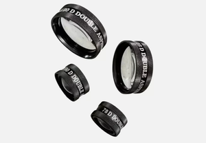Lentille Double Asphérique Noire de Qualité Supérieure 20D 28D 78D 90D en Verre Optique Manuel de Haute Qualité pour Utilisation Indirecte, Livrée en Boîte, Livraison Gratuite - Product Image 4