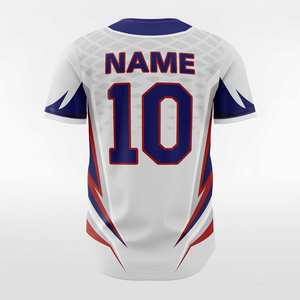 Camiseta de Béisbol Sublimada Transpirable para Hombre, Secado Rápido, Impresión Completa, Logotipo y Número del Equipo Personalizados, para Entrenamiento Deportivo - Product Image 4