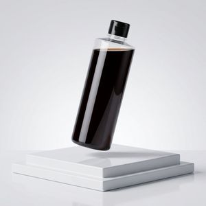 Botella Redonda de Plástico PET para Aceite de Oliva, 120ml, 250ml, 500ml, Transparente, con Tapa Abatible, para Salsa de Soya y Condimentos, Fábrica en Vietnam, OEM, ODM - Product Image 2