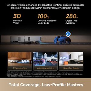 Authentic DREAME X60 Ultra <b>Robot</b> <b>Vacuum</b> and Mop 3 13in Ultra Thin - Product Image 3