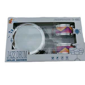Interactive Kids Metal Style Drum Set Toy Jazz Musical Instrument Kit for Children Fun Learning and Performance - Product Image 1