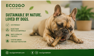 Eco2go Vietnam Organic Gorilla Animal <b>Print</b> Chew Toy Made Real Coffee Wood Dog Chew <b>Large</b> for Dog Teeth Cleaning Relieve Stress - Product Image 3