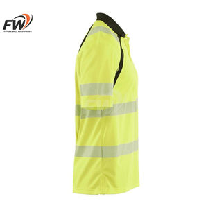 Camisas de Trabajo Personalizadas para Hombre, Manga Corta, Alta Visibilidad, Camisa de Seguridad para la Construcción, Camisa de Trabajo Reflectante - Product Image 2