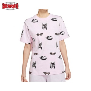 Berrak Printed T-shirts Original New Arriva AS W NSW BF DOG AOP Women's T-shirts short sleeve Sportswear - Product Image 1