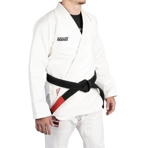Kimono BJJ personnalisé 100% coton Ripstop avec pantalon extensible brodé, respirant et à séchage rapide pour le Jiu Jitsu et les arts martiaux - Product Image 1