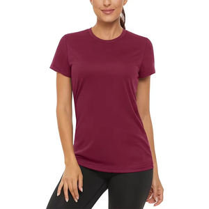 T-shirt unisexe décontracté d'été de haute qualité, coupe classique, 100 % coton, col rond, épaules tombantes, boutons ornés de diamants, vente en gros 2026 - Product Image 5