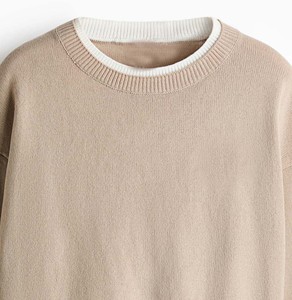Modern O-Neck Geometric Print Breathable Sweater <b>Women's</b> Designer Look Casual Clothing Trendy Street Style <b>Jumper</b> - Product Image 5