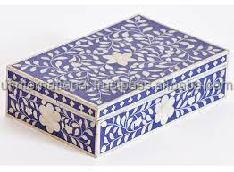 Boîte décorative indienne à incrustation d'os, boîte cadeau de luxe, fait à la main, pour rangement, taille personnalisée et vente - Product Image 5