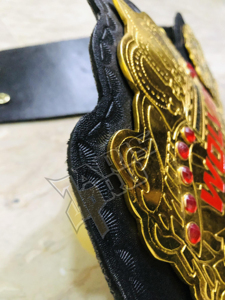 Cinturón de Campeonato Pesado de 6 mm para Lucha Libre con Placas de Zinc y Latón con Correa de Cuero Genuino - Product Image 6