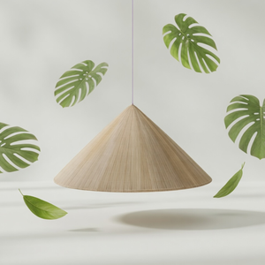 Decorative Vietnamese Conical Hat Small <b>Mini</b> Non La Bamboo Hat for Home Wall Decor Traditional Asian Party Decoration - Product Image 1