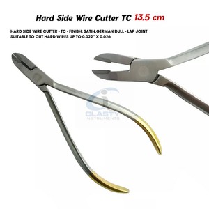 Pince orthodontique TC, lot de 5, coupe-fil rigide, micro-pince à ligature, coupe-fil distal, instrument dentaire - Product Image 6