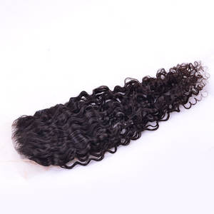 Extensiones de cabello indio rizado, postizo completo con cierre FRONTAL de encaje HD, 100% de cabello sin procesar, venta al por mayor, EE. UU. - Product Image 1