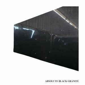 High Quality Indian Absolute Black Granite Slabs Natural <b>Stone</b> for Interior and Exterior Applications - Product Image 5