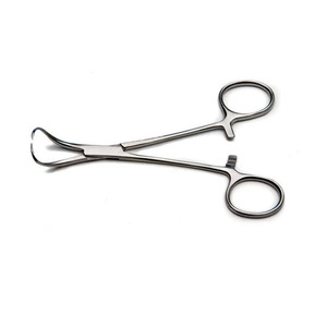 Pinza para Toallas Backhaus de Acero Inoxidable Alemán de 15 cm, Instrumentos Quirúrgicos Reutilizables Estériles para Uso Hospitalario, Certificación CE Manual - Product Image 6