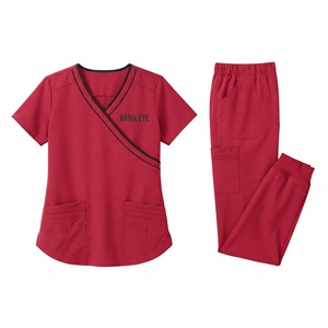 Conjunto de Uniforme Médico Personalizado para Mujer, Pantalones de Enfermera, Blusa de Doctora, Uniforme de Hospital, Ropa de Trabajo - Product Image 4