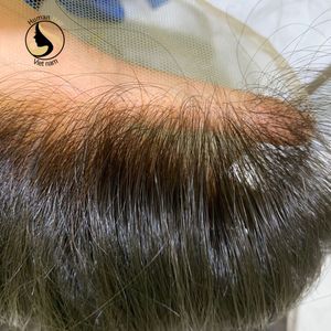 Encaje Frontal 13x4 13x6 HD, transparente, suizo, 100%, cutícula, pelo alineación doble dibujado, precio al por mayor - Product Image 5