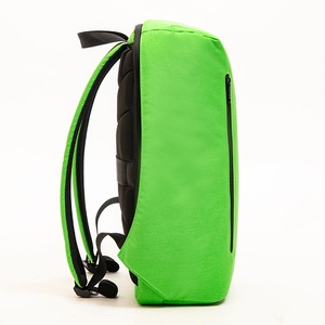 Green Hidden Zipper Anti-theft <b>Backpack</b> Versatile Bag Business Bag <b>Simple</b> Casual Design - Product Image 3