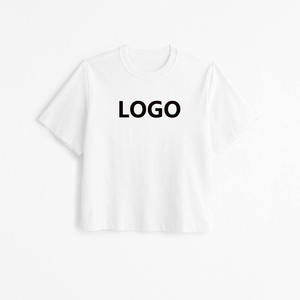 Camiseta Corta de Moda para Mujer, Ropa Urbana de Algodón, Producción al por Mayor - Product Image 3