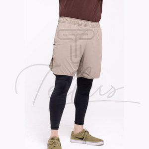 Nuevos Pantalones Cortos Deportivos Awrah de Color Sólido con Marca Personalizada a Bajo Precio, Pantalones Cortos Awrah Transpirables para Hombre, Nuevo Estilo - Product Image 5