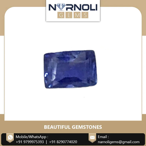 Saphir bleu ovale facetté pour les créateurs de bijoux au meilleur prix - Product Image 6