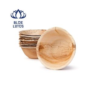 พร้อมส่ง ชามใบปาล์ม 2026 ภาชนะใส่อาหารแบบใช้แล้วทิ้ง เป็นมิตรกับสิ่งแวดล้อม สำหรับเสิร์ฟสลัดและจัดเลี้ยงร้านอาหาร แข็งแรง สะอาด - Product Image 1