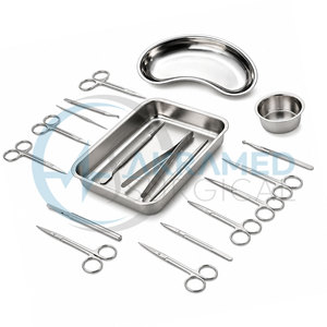 Juego de Instrumentos de Incisión y Drenaje de Alta Calidad, Certificado CE, Acero Inoxidable, Kit Quirúrgico General - Product Image 4