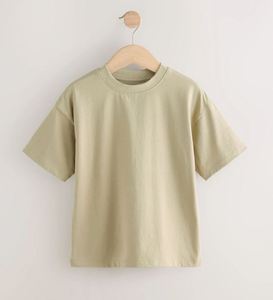 T-shirt uni à manches courtes pour homme, coton léger écologique, tissu en coton léger, tissu en bambou, 100 % coton - Product Image 2