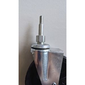 ล้อหน้าสีเงิน รุ่น 507 จำนวน 9 ล้อ สำหรับรถเข็นช็อปปิ้งและรถเข็นทั่วไป - Product Image 6