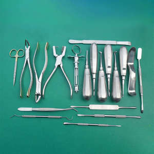 Juego de Instrumentos Básicos de Cirugía Dental Oral, Herramienta Quirúrgica Manual de Acero Inoxidable, Uso Clínico de Ortodoncia, CE, Duradero, Médico - Product Image 3