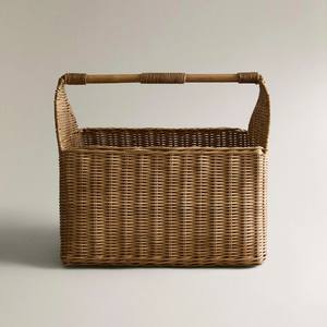 Cesta de Mimbre Elegante para Niños, Cesta de Almacenamiento Práctica para Picnic, Organización del Hogar y Uso en Exteriores - Product Image 2