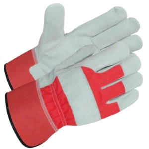 Gants de travail robustes à double paume pour travaux de construction sur le terrain et de montage, gants industriels en cuir pour monteurs - Product Image 5