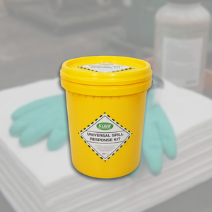 Seau de 30 L pour kit anti-déversement universel écologique |   Kit de contrôle des déversements industriels pour l'huile, l'eau et les produits chimiques, absorbant 100% polypropylène - Product Image 3