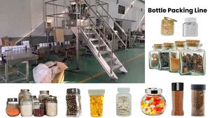 Empaquetadora automática de gránulos de caramelo de azúcar de pesadora multicabezal de 10 cabezales de alta calidad - Product Image 2