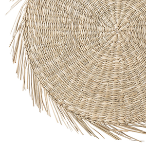 Producto en Oferta: Mantel Decorativo de Yute y Fibra Marina, Accesorios de Cocina de Estilo Tradicional - Product Image 2