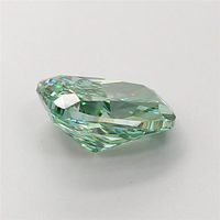 Diamante Verde Intenso de Laboratorio de Primera Calidad, Certificado por IGI, Diamante de Color Suelto para Diseño de Joyería de Lujo, Anillos, Colgantes y Artículos Finos Personalizados