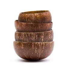 Coconut Wood Bowl Dinnerware Set Kitchen Utensils Environmentally Friendly And Safe For Health - Product Image 3