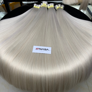 Extensions de cheveux de couleurs blondes complètes Cheveux réels vietnamiens Tons d'hiver Expédition dans le monde entier Prix d'usine Convient pour les salons - Product Image 2