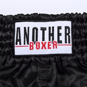 Pantalones Cortos de Boxeo MMA de Poliéster 160g con Serigrafía Personalizada, para Muay Thai, Kickboxing, Entrenamiento, Gimnasio, Artes Marciales, OEM - Product Image 4