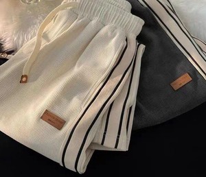 Pantalon décontracté en velours côtelé de haute qualité, coupe droite, pour homme et femme, design original, tissu en toile, écologique, automne - Product Image 6