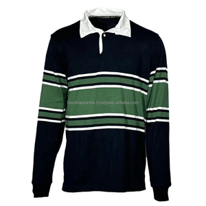 Knitted Rugby Jersey Cotton Available for 280gsm 300gsm 330gsm 350gsm 400gms Rugby Shirt Rugby <b>Jumper</b> - Product Image 1