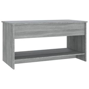 Tavolino in legno ingegnerizzato grigio Sonoma 40.2 "x 19.7" x 20.7 "dimensioni - Product Image 5