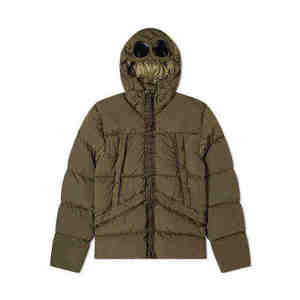 2026 New Arrival Custom Hooded Puffer Jacket <b>Waterproof</b> Winter Warm Outerwear OEM Wholesale <b>Padded</b> Down <b>Coat</b> With Goggles - Product Image 1