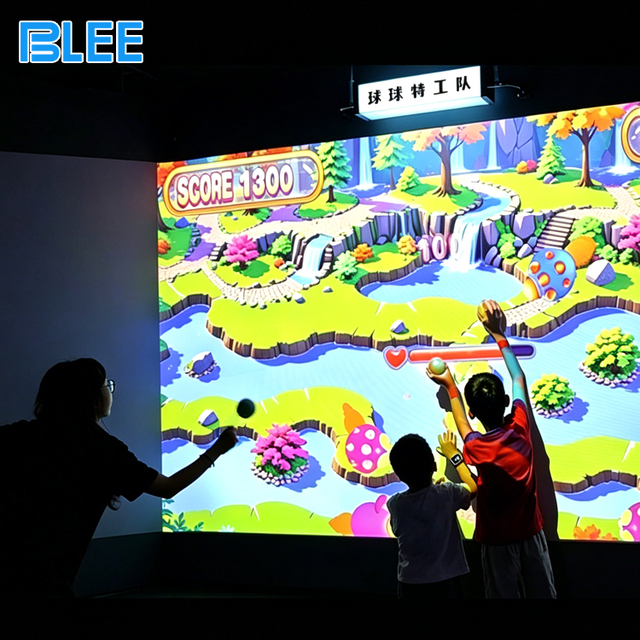 BLEE Interactive Projection Ball Game Holographic Projector All In-One Interact Augmented Reality Wall/Floor Games 10+ Games