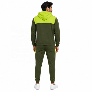 Men's Two Tone <b>Zip</b> Hoodies Lightweight Sweatshirt Athletic Training Tracksuit Breathable Activewear Streetwear OEM ODM Wholesale - Product Image 3