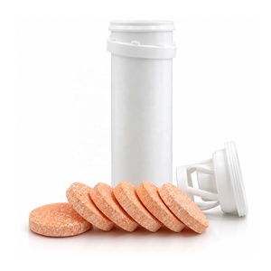 L-Glutathione Effervescent Tablets Orange Flavor 15 Count Dietary Supplement Dissolvable Fizzy <b>Drink</b> Tablets for Daily Use - Product Image 2