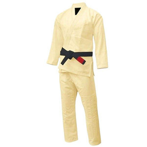 Uniforme de karaté unisexe de qualité supérieure, sur mesure, pour l'entraînement aux arts martiaux pour adultes, logo personnalisé, design personnalisé, 100% coton - Product Image 3