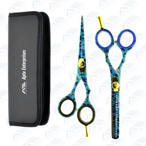Juego de Tijeras de Peluquería y Adelgazamiento con Estuche, 5.5 Pulgadas, Instrumentos de Belleza Profesionales, Tijeras de Corte de Pelo - Product Image 6