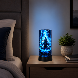 Lord Shiva LED Table Lamp Divine Meditation Night Light Spiritual Acrylic Desk Lamp Bedroom Living Room Home <b>Decor</b> Gift <b>Lighting</b> - Product Image 3