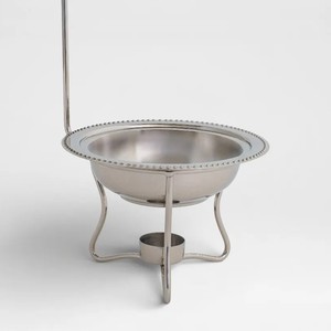 Luxury Stainless Steel Bowl Buffet Chaffing Dish Set With Stand For Hotel Catering And <b>Dining</b> <b>Table</b> Use - Product Image 2