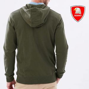 Hombres Slim Streetwise cremallera Sudadera con capucha suave algodón polar calidad sudaderas en relieve 3D invierno de alta calidad bordado - Product Image 4